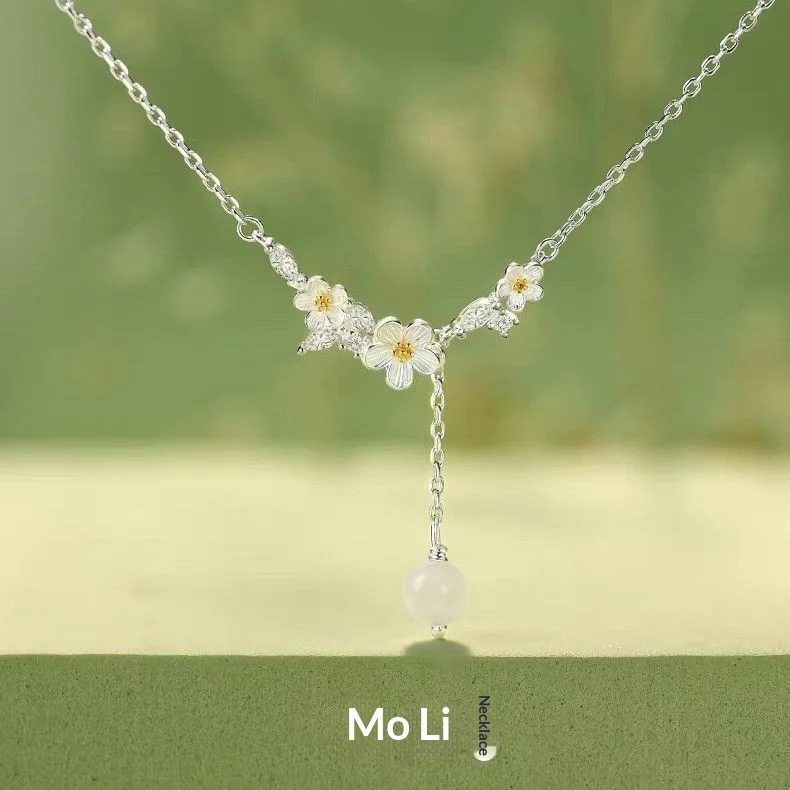 Exquisite High-end Jasmine Flower Bracelet For Women — image 5