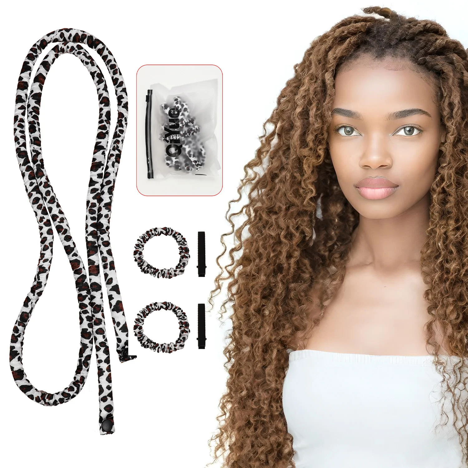 Extended Length Hair Curling Sleep Styling Tool — image 6
