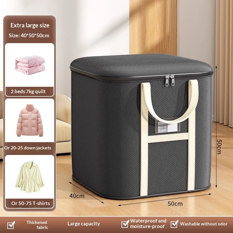 Extra-large Thick Durable Cotton Quilt Storage Bag — image 9