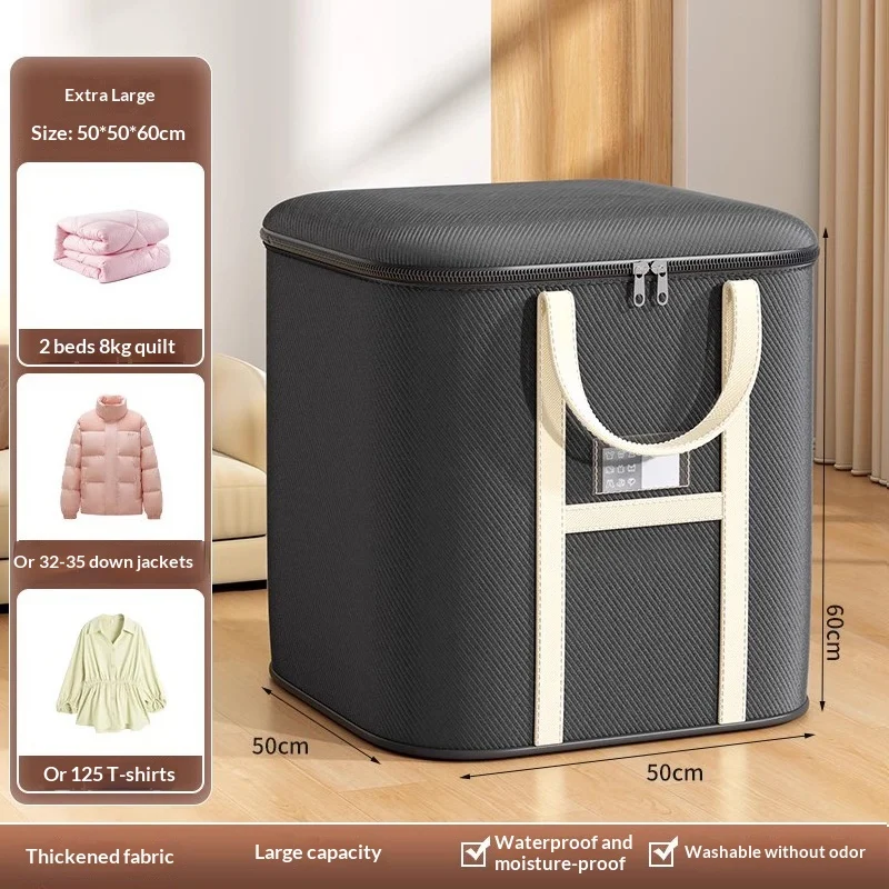 Extra-large Thick Durable Cotton Quilt Storage Bag — image 4