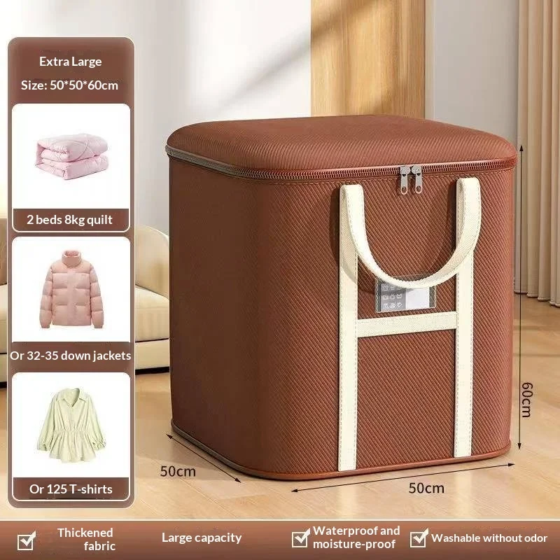 Extra-large Thick Durable Cotton Quilt Storage Bag — image 6