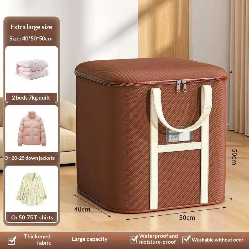 Extra-large Thick Durable Cotton Quilt Storage Bag — image 5