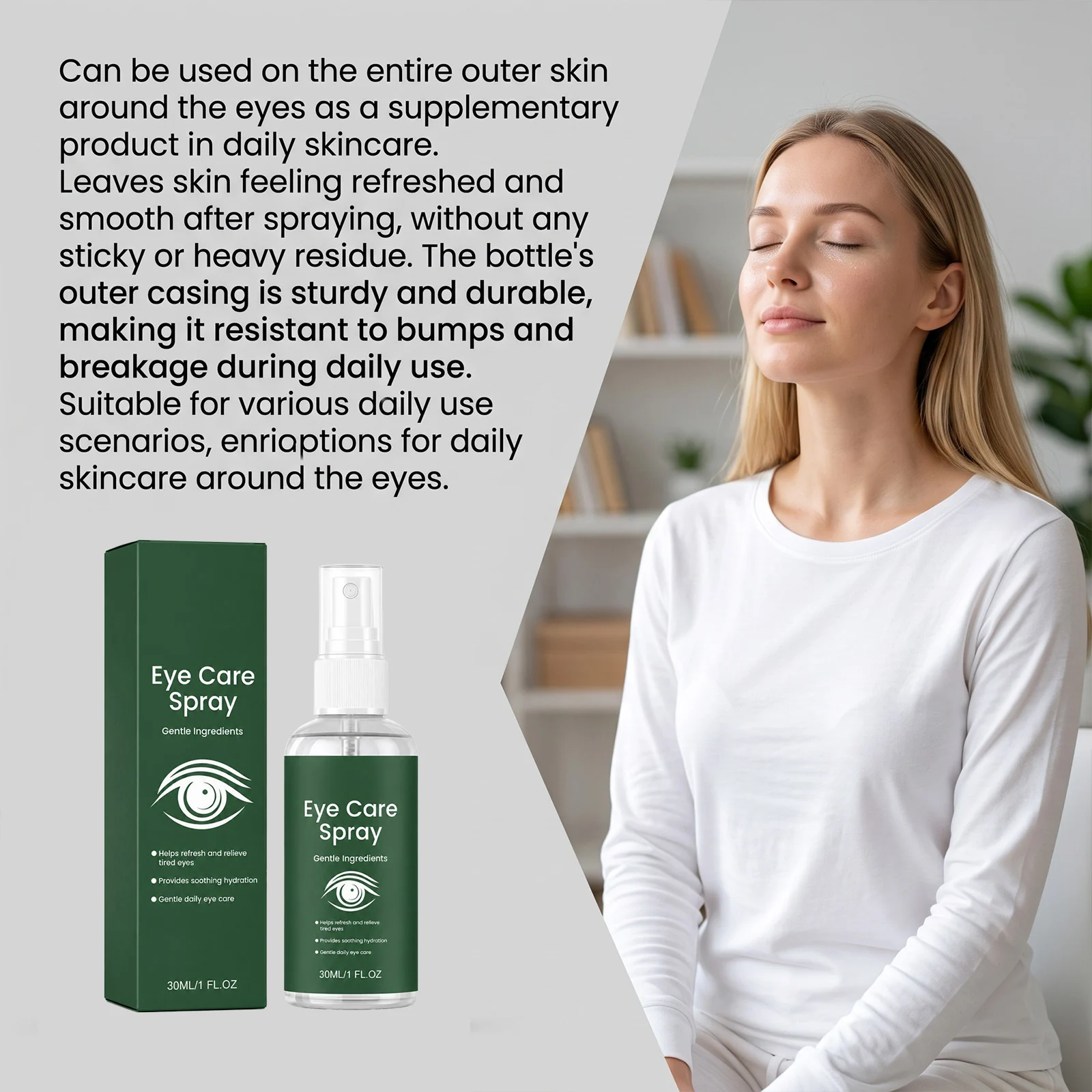 Eye Care Spray Moisturizes The Delicate Skin Around Eyes — image 2