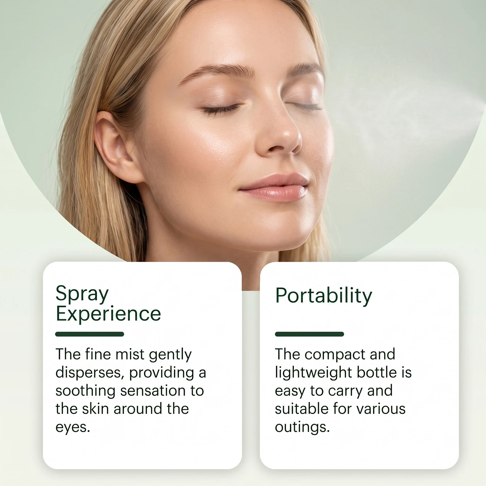 Eye Care Spray Moisturizes The Delicate Skin Around Eyes — image 4