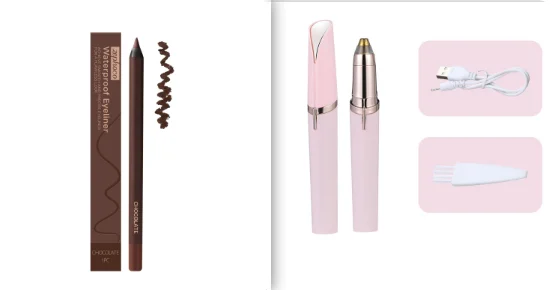 Eyebrow Epilator Maquiagem Profissional Completa Trymer Do Brw — image 4