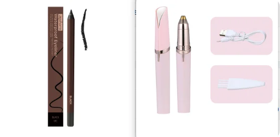 Eyebrow Epilator Maquiagem Profissional Completa Trymer Do Brw — image 10