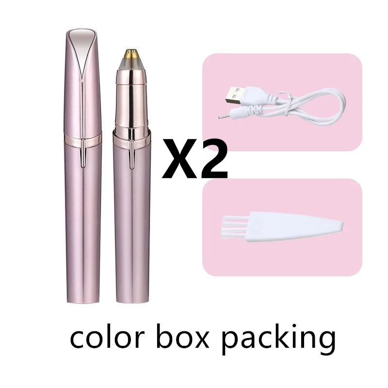 Eyebrow Epilator Maquiagem Profissional Completa Trymer Do Brwi Eye Brow Trimmer For… — image 4