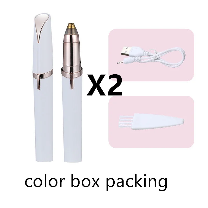 Eyebrow Epilator Maquiagem Profissional Completa Trymer Do Brwi Eye Brow Trimmer For… — image 5