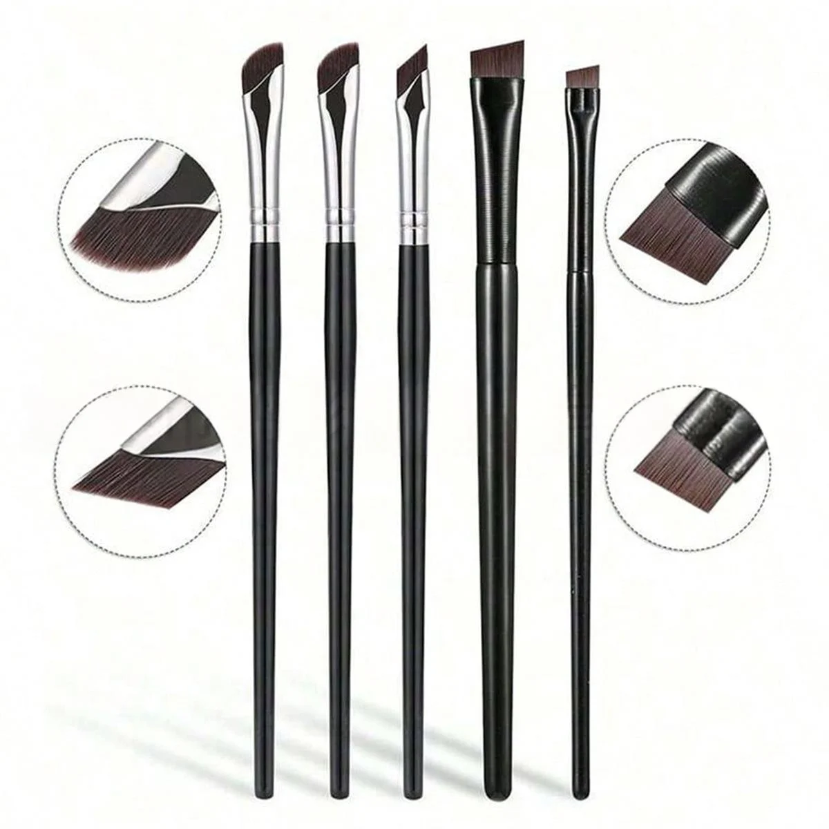 Eyeshadow 5-piece Set Eye Makeup Under-eye Highlighting Eyeliner And Detail Brushes — image 2