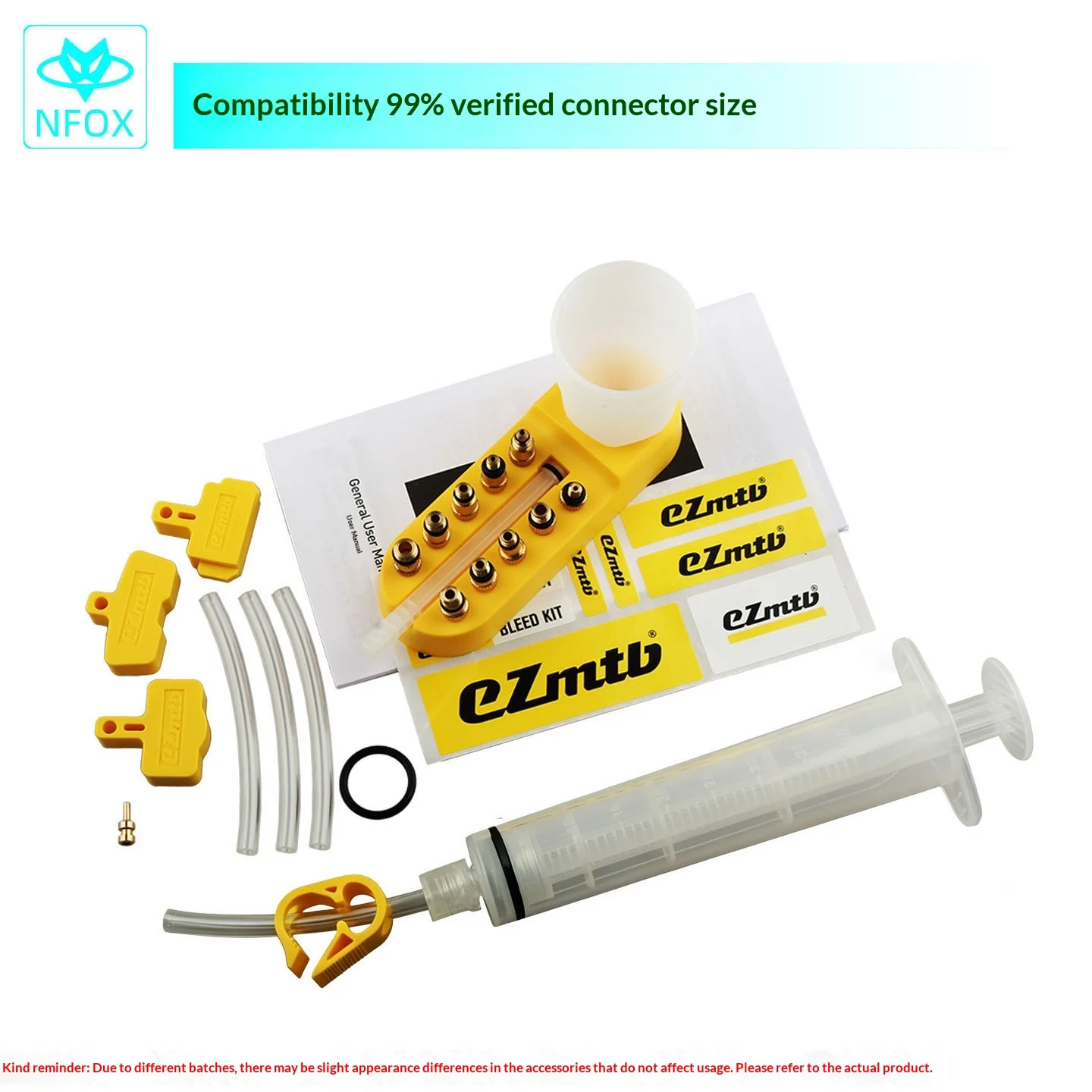 Ezmtd Hydraulic Brake Oil Disc Tool Set Simple Bicycle Filling And Replacement Funnel… — variant image