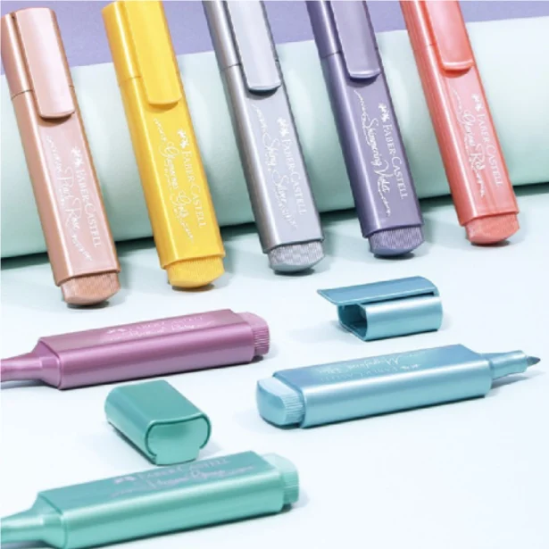 Faber-castell Metallic Highlighters Students Color Pens — image 2