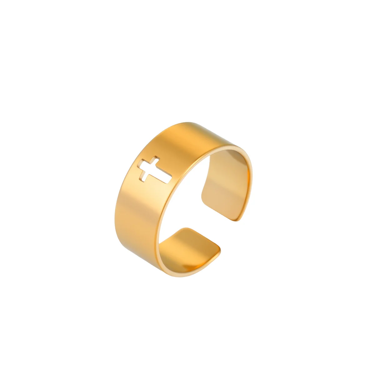 Factory Stock 3pcs Stainless Steel Ring Set For Women, Vacuum Plating Luxury… — image 2