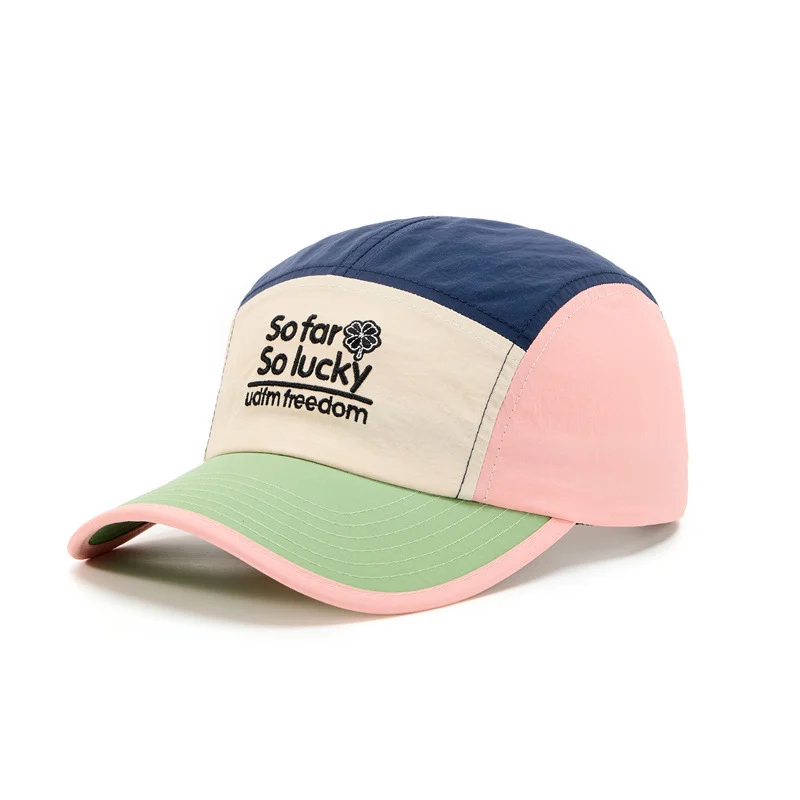 Fall Men's And Women's Quick-drying, Patchwork, Color-mixed, Embroidered Letter Style… — image 5