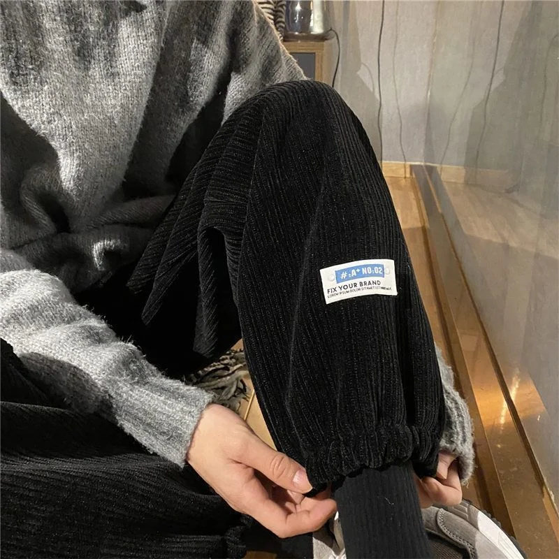 Fallwinter Labeled Straight-leg Harem Jogger Pants — image 6