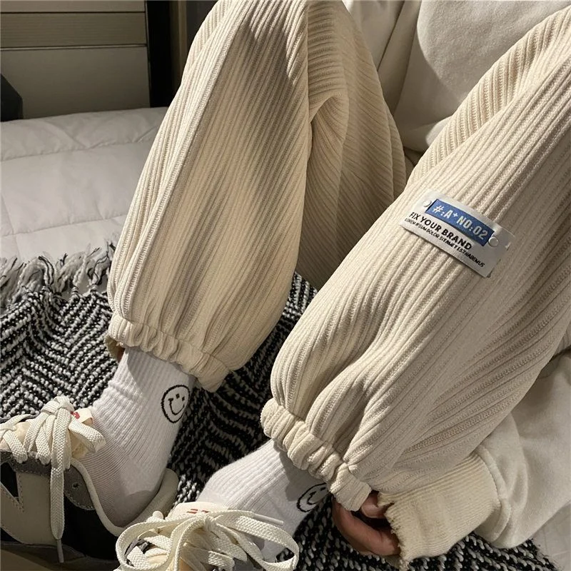 Fallwinter Labeled Straight-leg Harem Jogger Pants — image 2