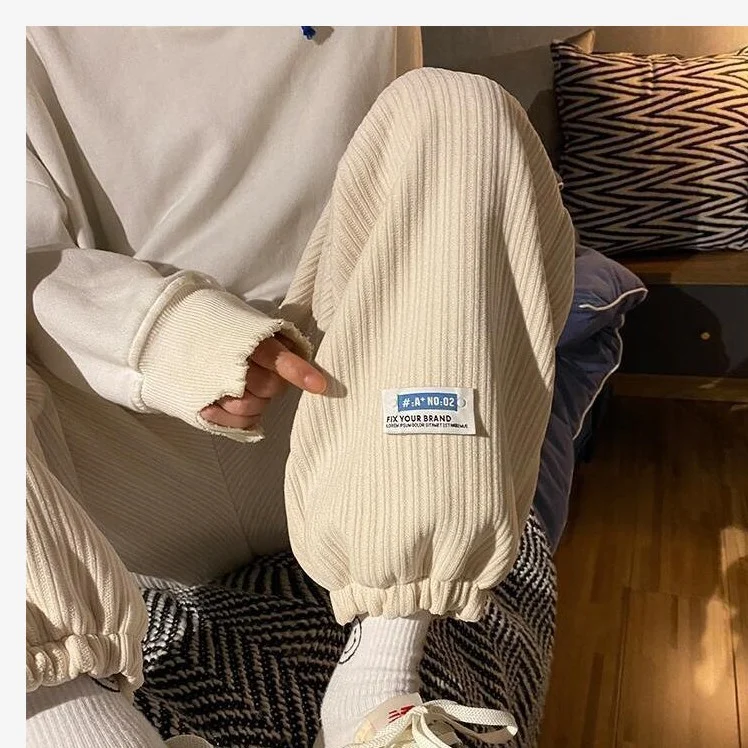 Fallwinter Labeled Straight-leg Harem Jogger Pants — image 3