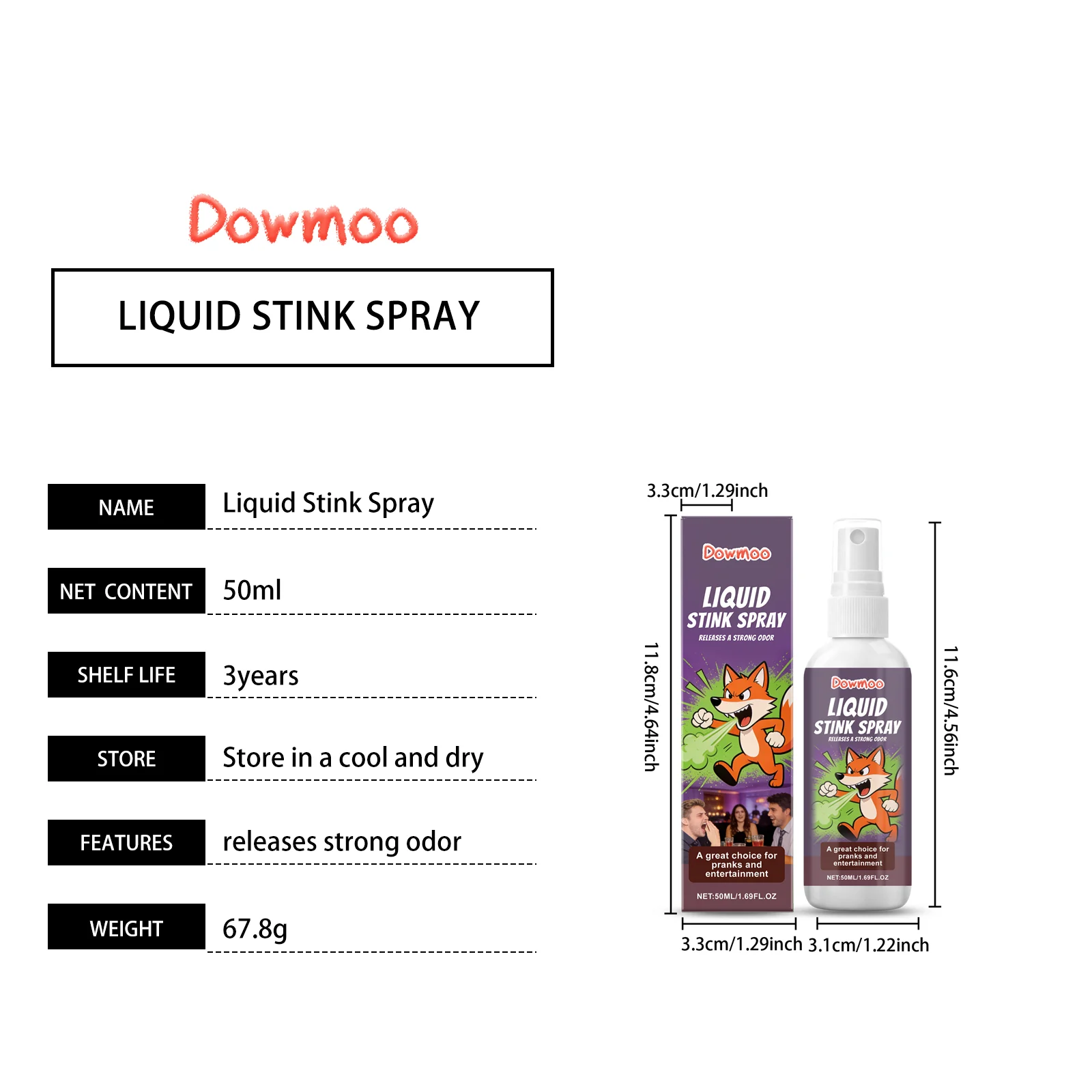 Fart Smell Spray 50ml 1box — image 5