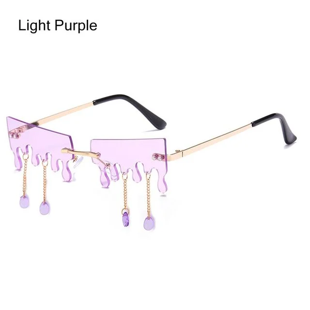 Fashion Butterfly Rimless Sunglasses For Women — image 2
