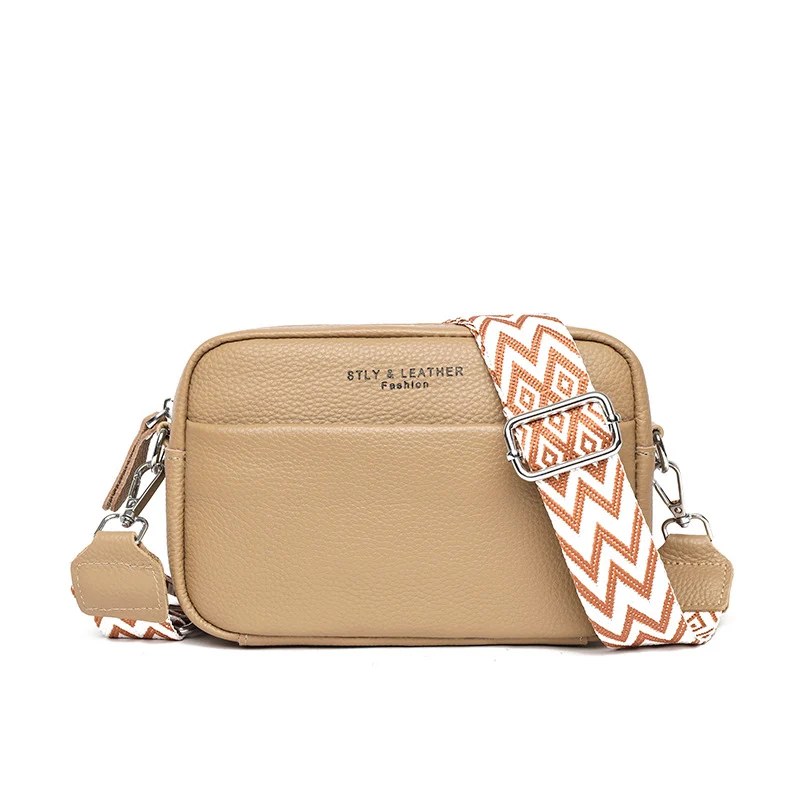 Fashion Shoulder Crossbody Bags With Rhombus Embroidered Wide Strap Cute Small Square… — image 2