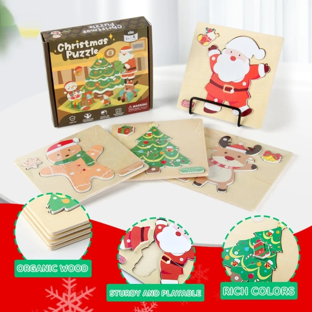 Fashionable And Unique Christmas Gift Puzzle Set — image 3