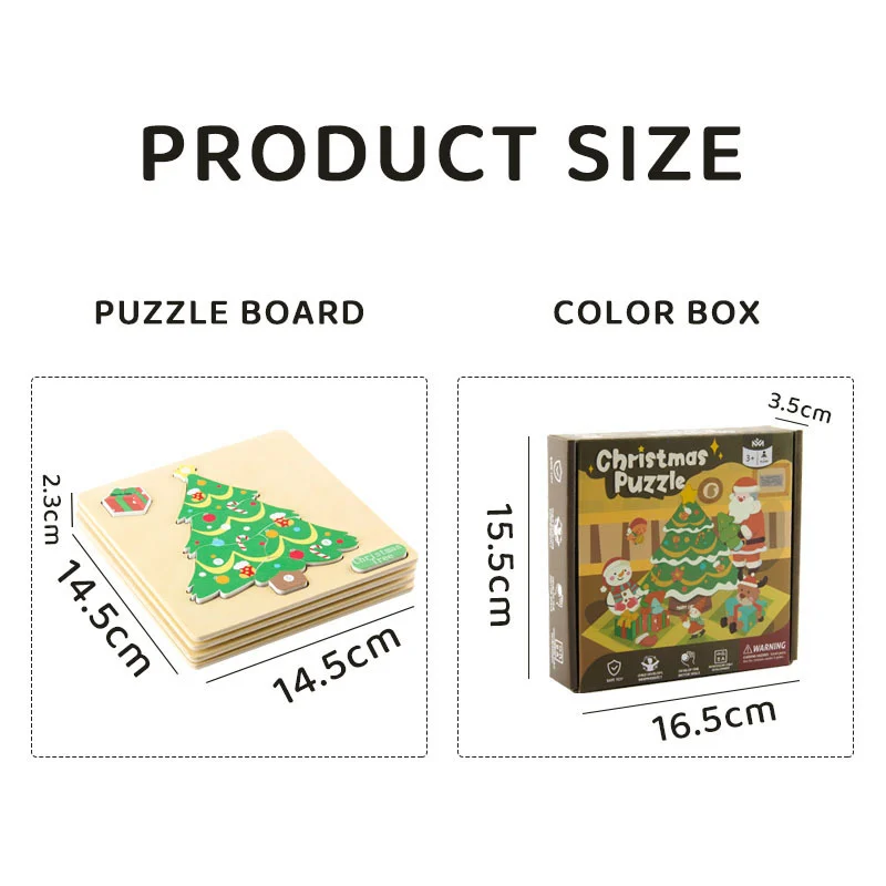 Fashionable And Unique Christmas Gift Puzzle Set — image 2
