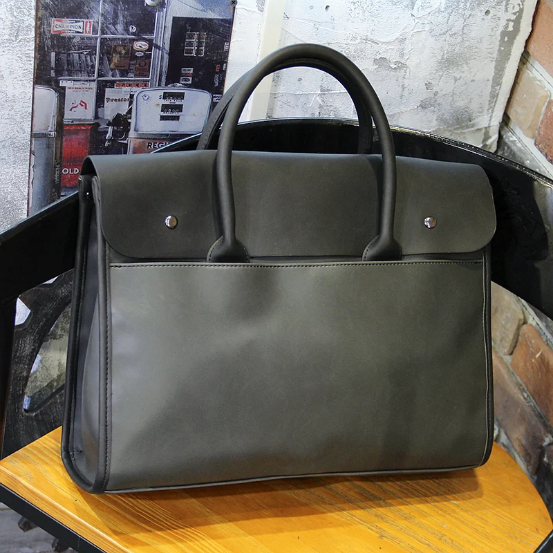 Fashionable Briefcase Business Crossbody Handbag — image 3