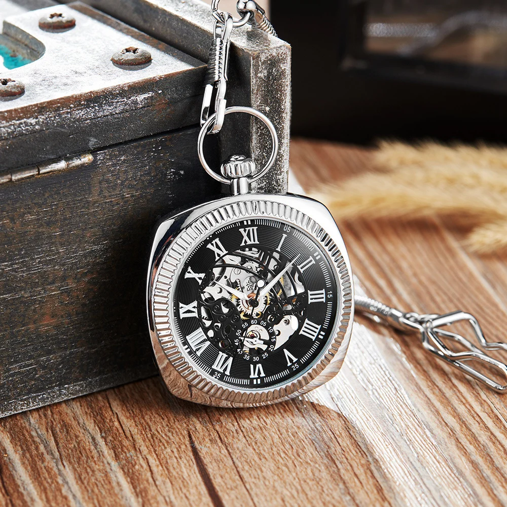 Fashionable Classic Retro Pocket Watch With A Chain — image 5