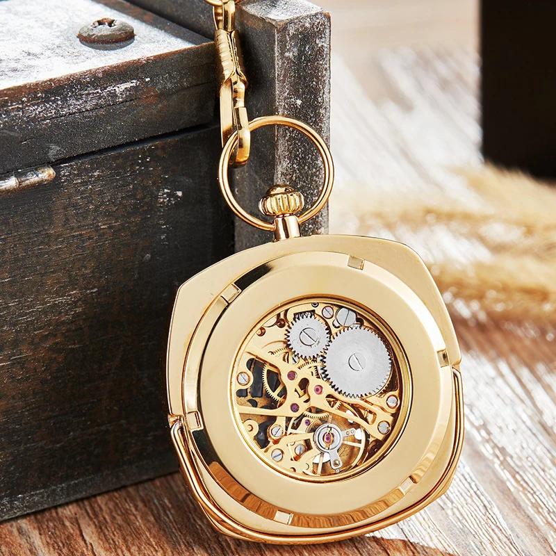 Fashionable Classic Retro Pocket Watch With A Chain — image 4