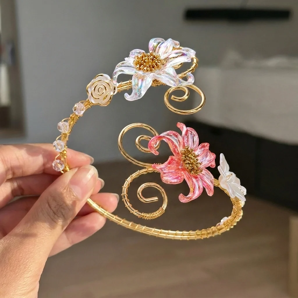 Fashionable Colorful Flower Bracelet For Women — image 7