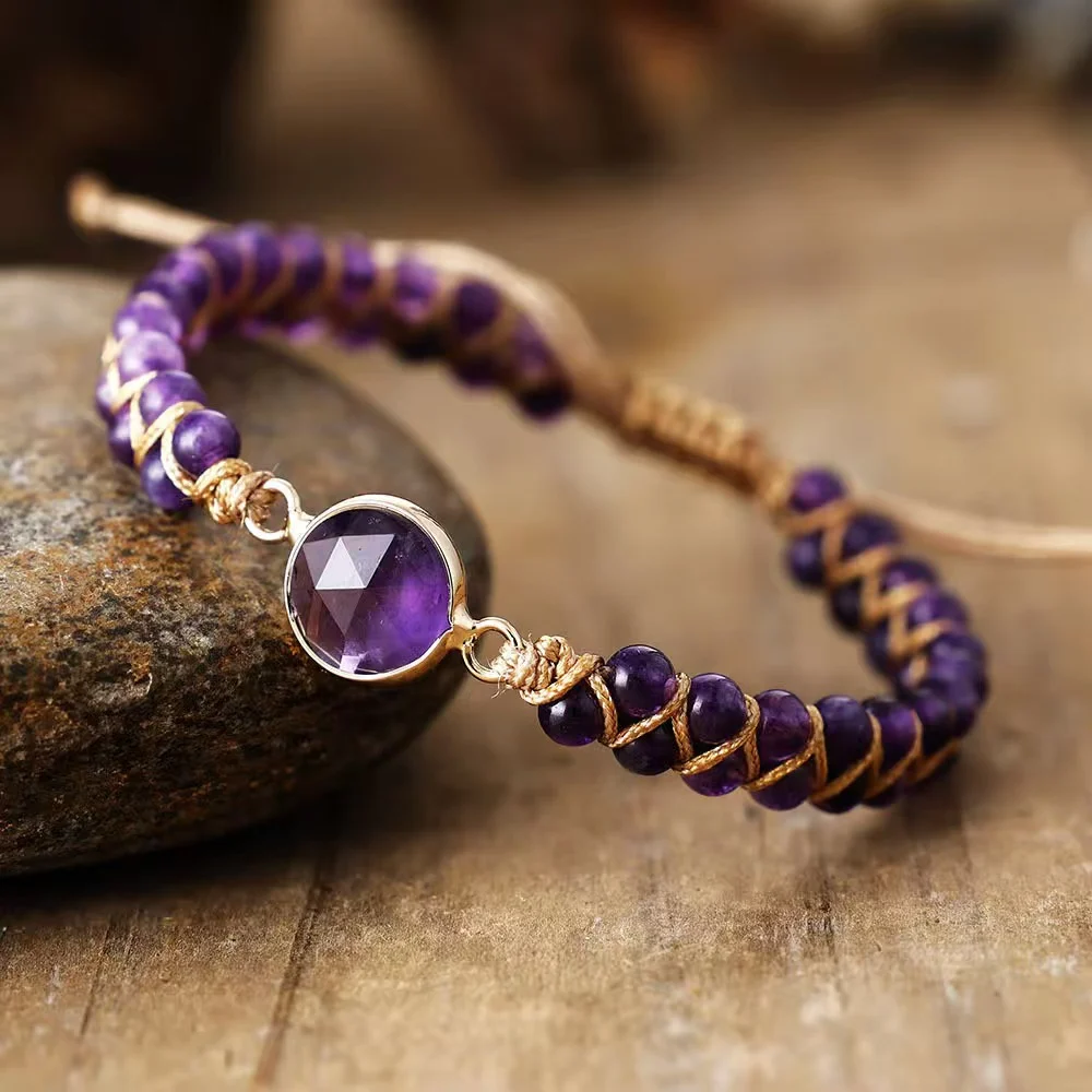 Fashionable Double-layer Hand-woven Bracelet — image 2