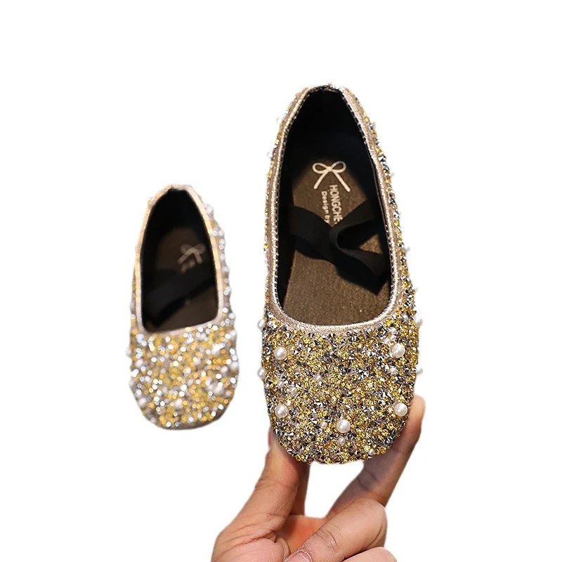 Fashionable Square-toe Bow-knot Girls Shoes — image 4