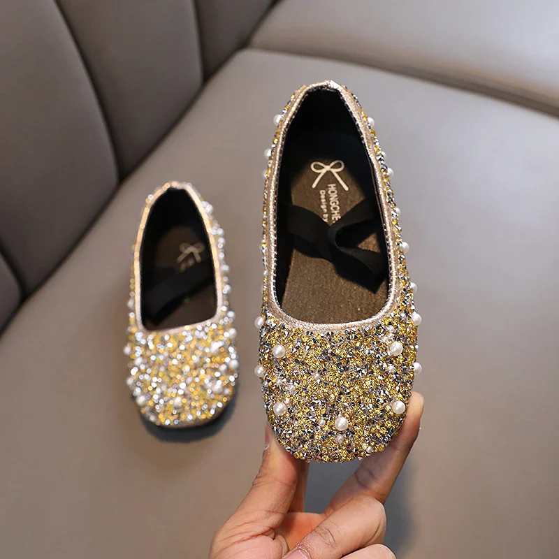 Fashionable Square-toe Bow-knot Girls Shoes — image 6