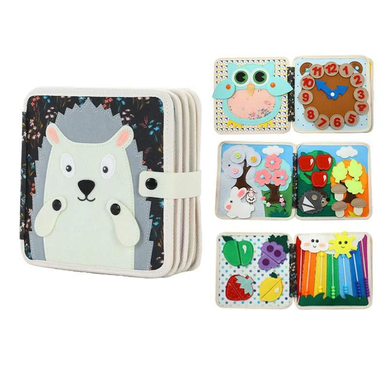 Felt Montessori Busy Board Educational Toy — image 2