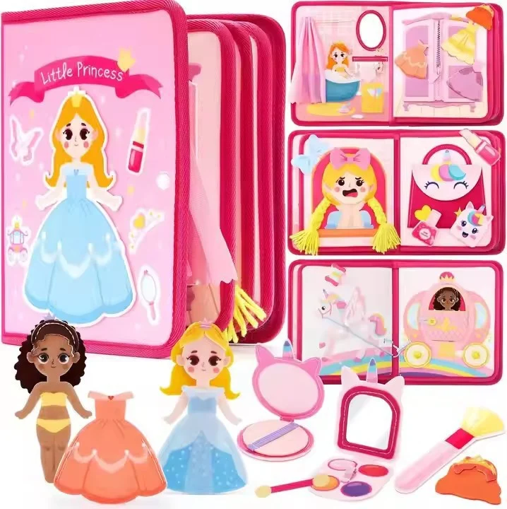 Felt Montessori Busy Board Educational Toy — image 7