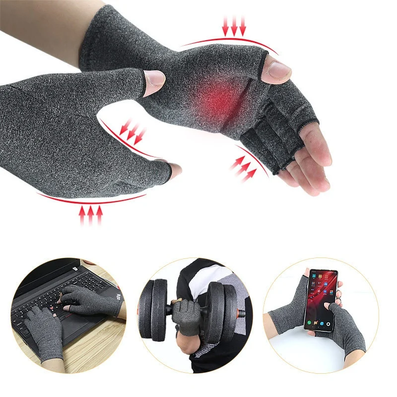 Fingerless Gloves, Pressure-resistant Fitness Protection — image 5