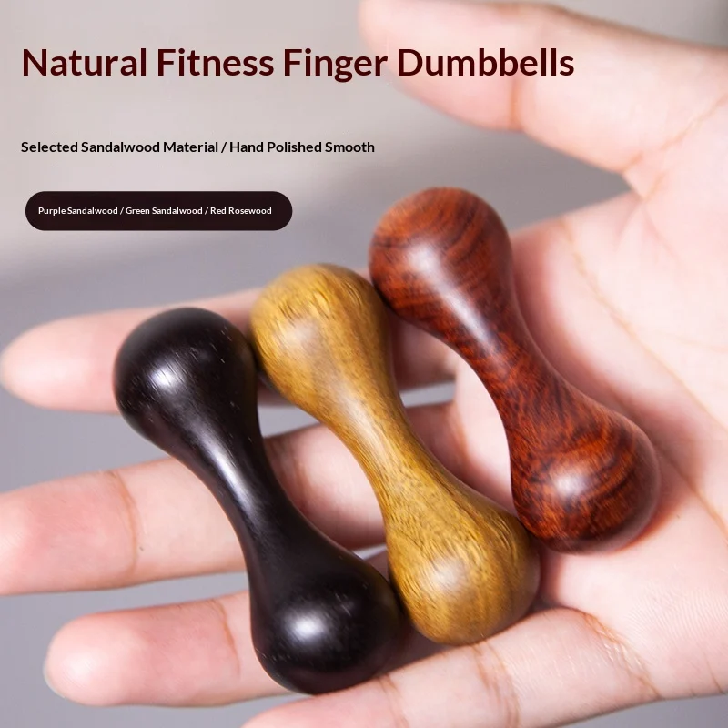 Fingertip Dumbbell Wooden Hand Toy Promotes Finger Dexterity And Joint Relaxation — image 6