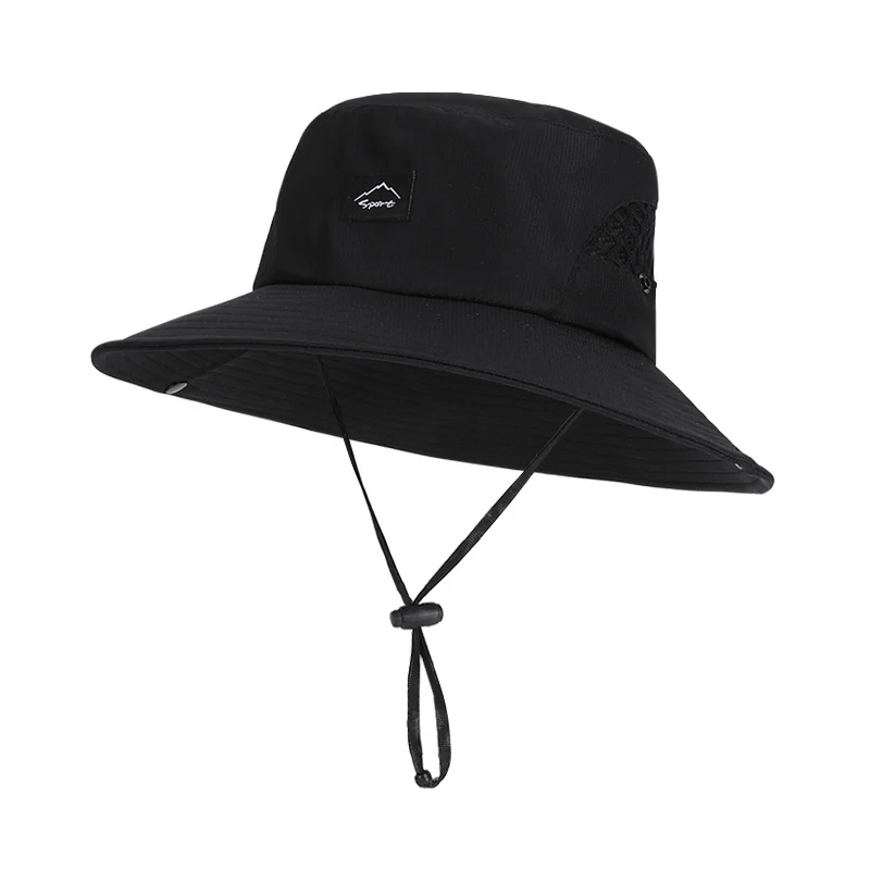 Fishing Hat Wide-brim Bucket Sun-protection For Hiking — image 5