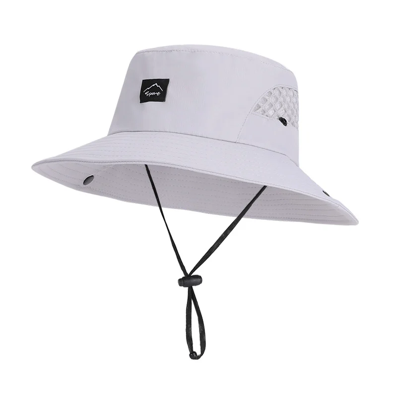 Fishing Hat Wide-brim Bucket Sun-protection For Hiking — image 8