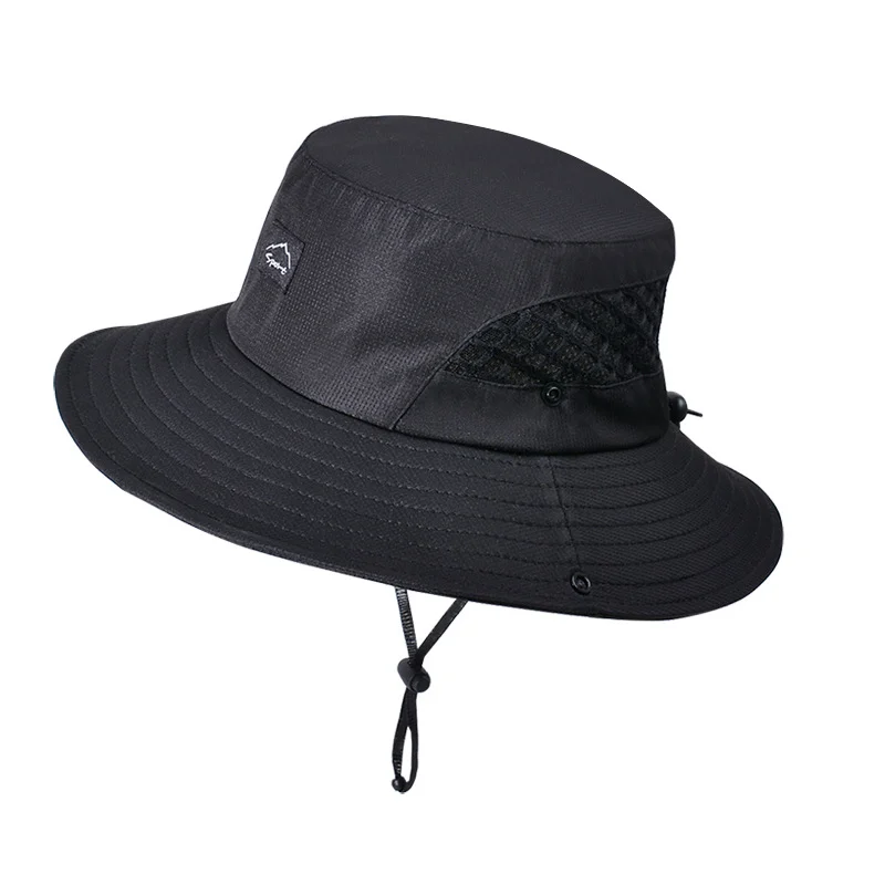 Fishing Hat Wide-brim Bucket Sun-protection For Hiking — image 4