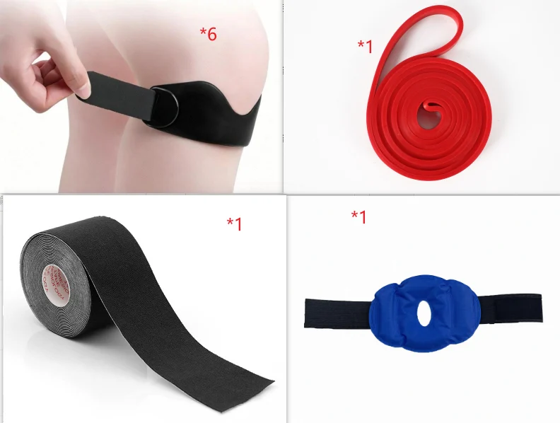 Fitness Basketball Jump Rope And Protective Gear Patellar Strap Set — image 7