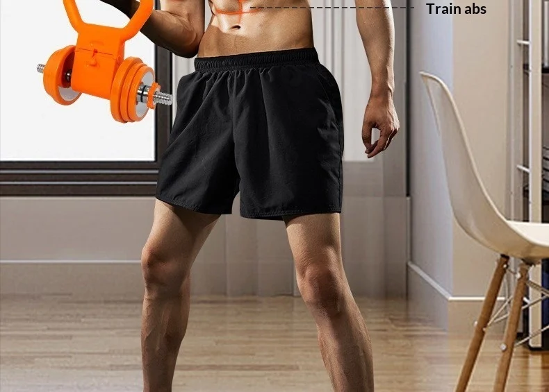 Fitness Kettlebell Dumbbell Handle Single-hole Plate Grip Clamp — image 1