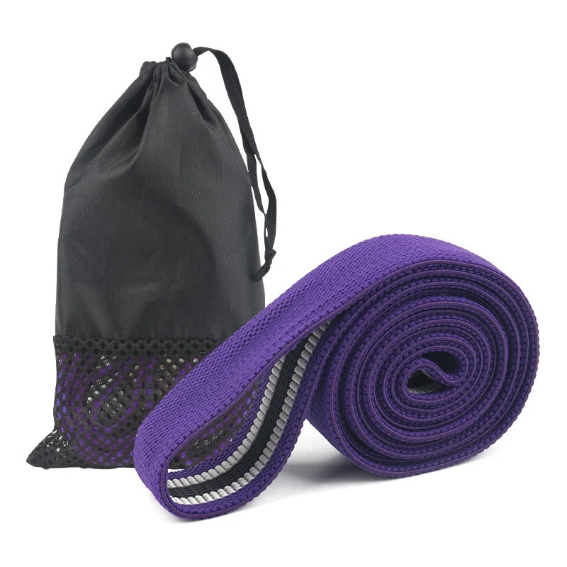 Fitness Long Resistance Bands Fabric Set Exercise Workout Elastic For Pull Up Woman Assist — image 4