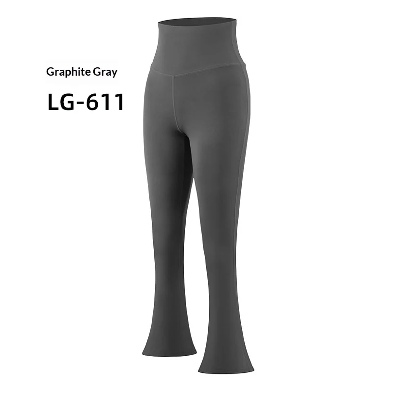 Fitness Pants With Wide Legs Slimming When Worn As Outerwear Suitable For Outdoor Styling — image 3