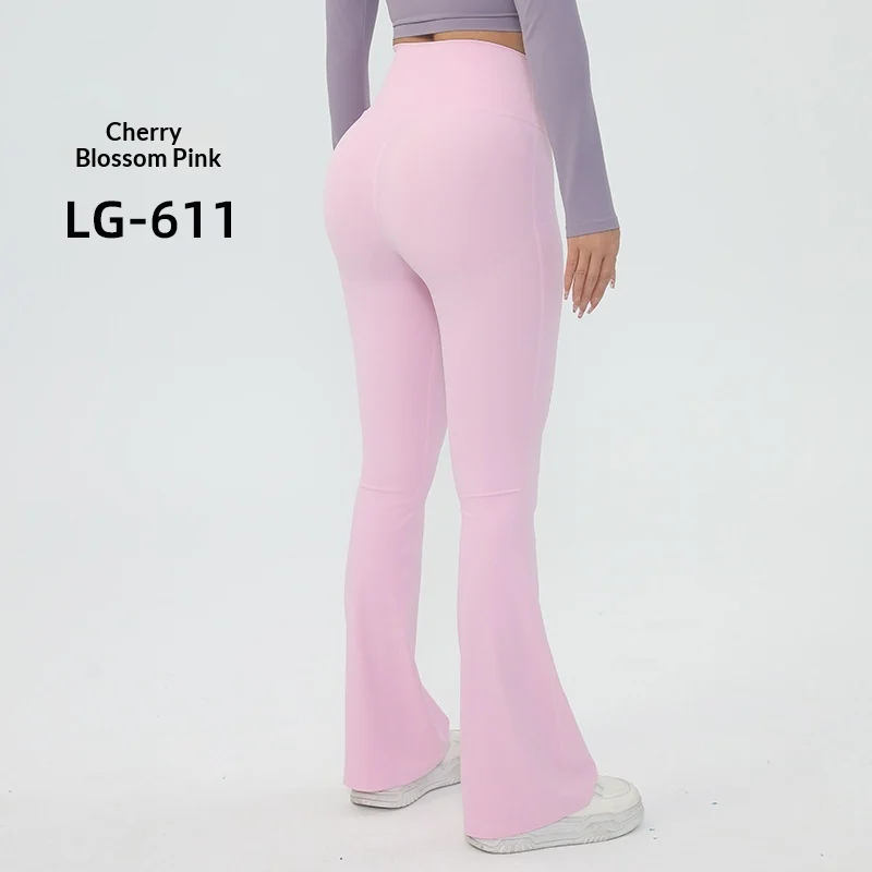 Fitness Pants With Wide Legs Slimming When Worn As Outerwear Suitable For Outdoor Styling — image 9