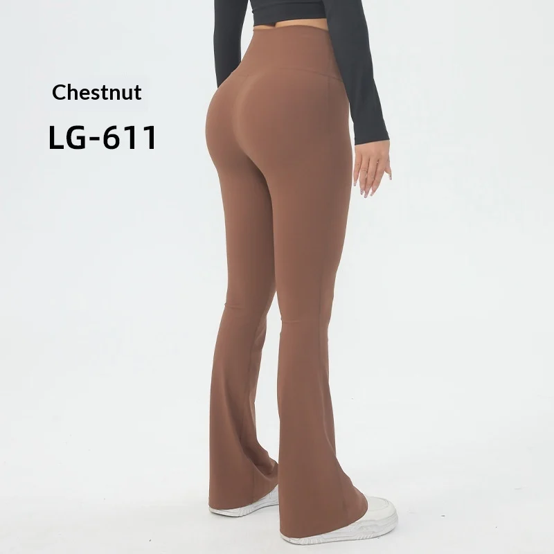 Fitness Pants With Wide Legs Slimming When Worn As Outerwear Suitable For Outdoor Styling — image 10