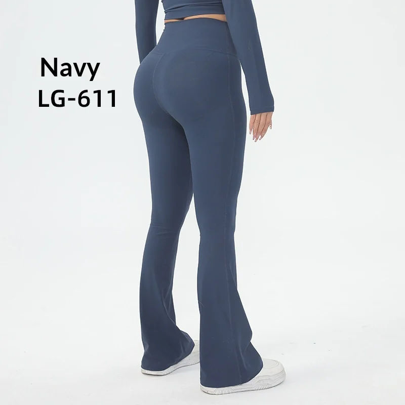 Fitness Pants With Wide Legs Slimming When Worn As Outerwear Suitable For Outdoor Styling — image 7