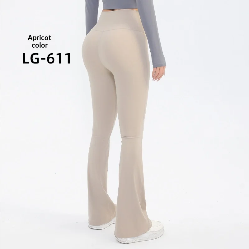Fitness Pants With Wide Legs Slimming When Worn As Outerwear Suitable For Outdoor Styling — image 11