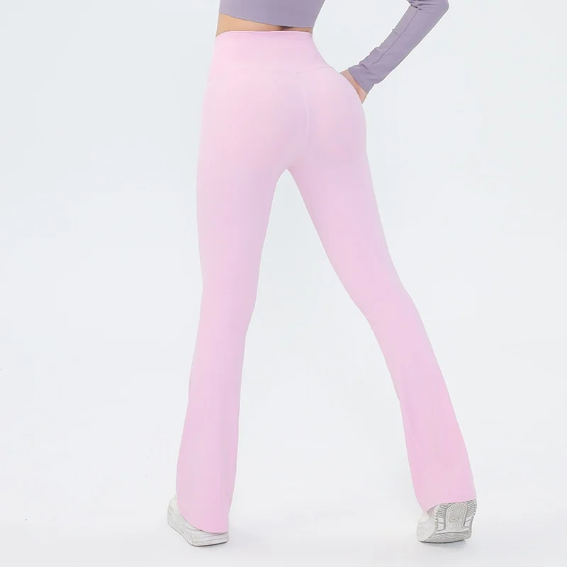 Fitness Pants With Wide Legs Slimming When Worn As Outerwear Suitable For Outdoor Styling — image 5