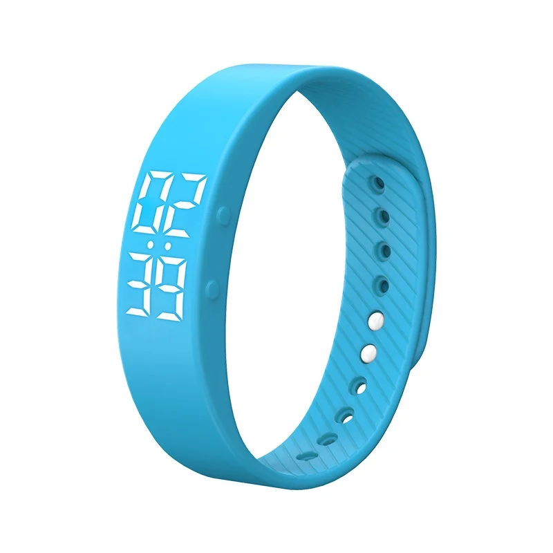 Fitness Smart Bracelet Waterproof Pedometer LED Watch Vibration Alarm Student… — variant image