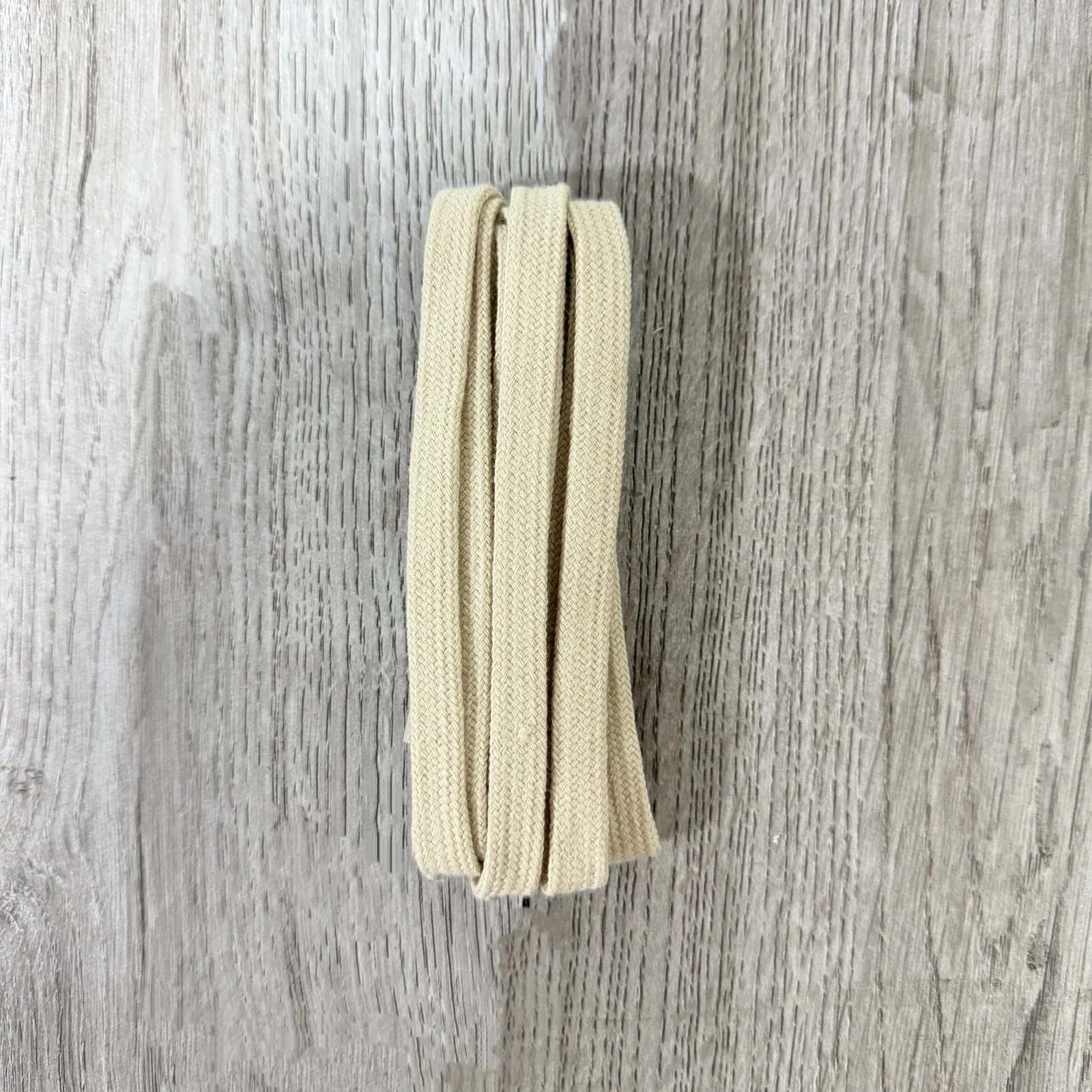 Flat Solid-color Cotton Shoelaces — image 10